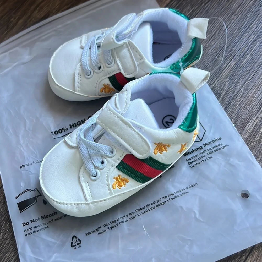 Star & Bee Baby Shoes
